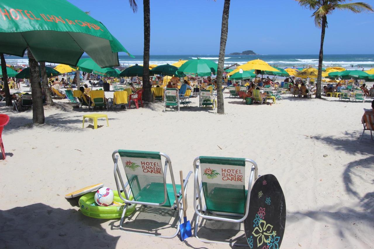 Hotel Ilhas Do Caribe - Na Melhor Regiao Da Praia Da Enseada Guarujá Exterior foto